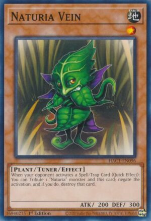 Naturia Vein - Hidden Arsenal: Chapter 1 HAC1-EN096 - Common
