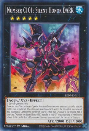 Number C101: Silent Honor DARK - Legendary Duelists: Duels From the Deep LED9-EN010 - Common