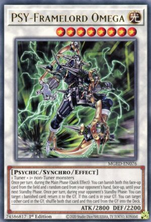 PSY-Framelord Omega - Maximum Gold: El Dorado MGED-EN076 - Gold Rare