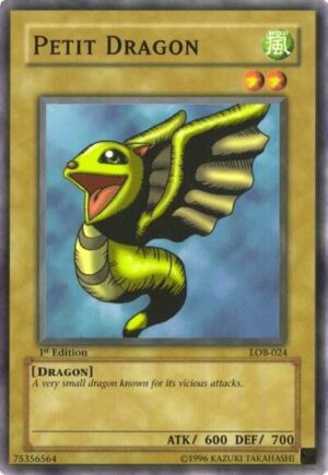 Petit Dragon - The Legend of Blue Eyes White Dragon LOB-024 - Common