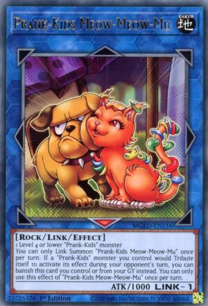 Prank-Kids Meow-Meow-Mu - Maximum Gold: El Dorado MGED-EN116 - Gold Rare