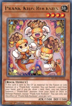 Prank-Kids Rocksies - Maximum Gold: El Dorado MGED-EN110 - Gold Rare
