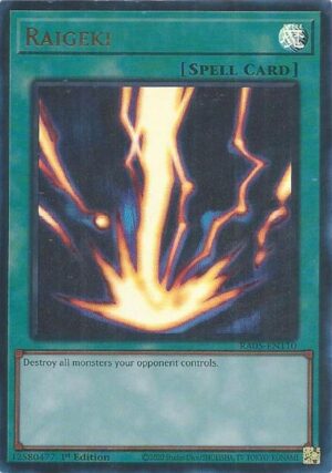 Raigeki (Ultra Rare) - Rarity Collection 5 RA05-EN110 - Ultra Rare
