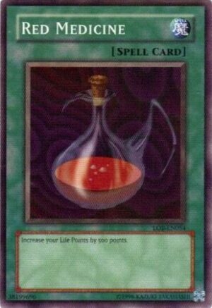 Red Medicine - Legend of Blue Eyes White Dragon (Worldwide English) LOB-EN054 - Common