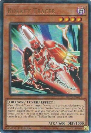Rokket Tracer (Ultimate Rare) - Rarity Collection 5 RA05-EN015 - Ultimate Rare