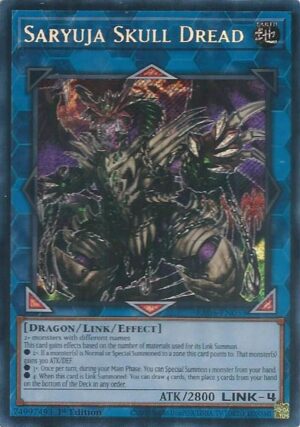 Saryuja Skull Dread (Secret Rare) - Rarity Collection 5 RA05-EN053 - Secret Rare