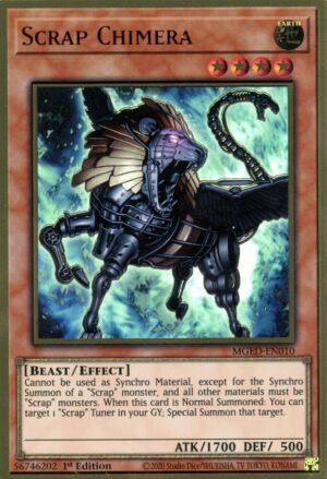 Scrap Chimera - Maximum Gold: El Dorado MGED-EN010 - Premium Gold Rare