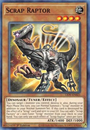 Scrap Raptor - Lightning Overdrive LIOV-EN021 - Common