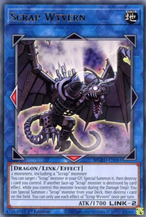 Scrap Wyvern - Maximum Gold: El Dorado MGED-EN061 - Gold Rare