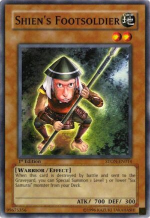 Shien's Footsoldier - Strike of Neos STON-EN014 - Common