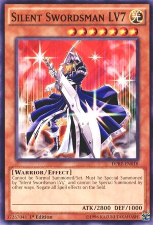 Silent Swordsman LV7 - Duelist Pack: Rivals of the Pharaoh DPRP-EN018 - Common