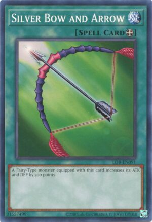 Silver Bow and Arrow - Legend of Blue Eyes White Dragon (25th Anniversary Edition) LOB-EN091 - Common