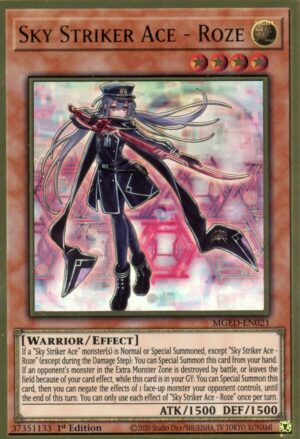 Sky Striker Ace - Roze - Maximum Gold: El Dorado MGED-EN021 - Premium Gold Rare
