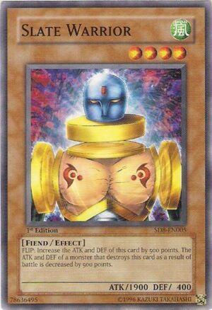 Slate Warrior - Structure Deck: Lord of the Storm SD8-EN005 - Common