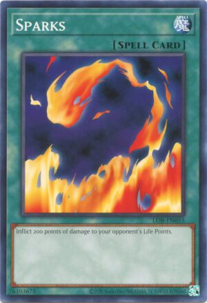 Sparks - Legend of Blue Eyes White Dragon (25th Anniversary Edition) LOB-EN055 - Common