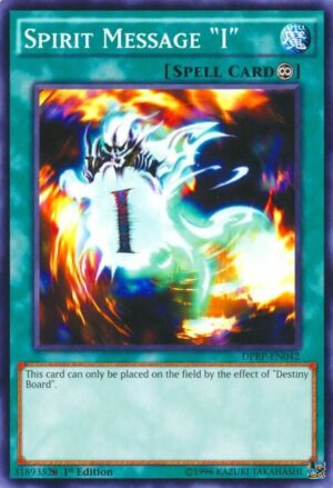 Spirit Message "I" - Duelist Pack: Rivals of the Pharaoh DPRP-EN042 - Common
