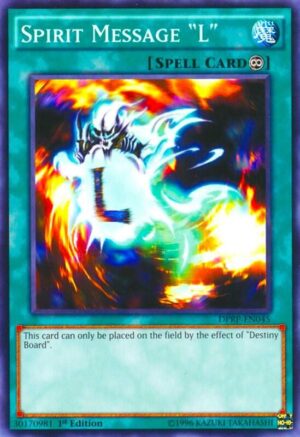 Spirit Message "L" - Duelist Pack: Rivals of the Pharaoh DPRP-EN042 - Common