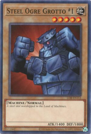 Steel Ogre Grotto #1 - Legend of Blue Eyes White Dragon (25th Anniversary Edition) LOB-EN112 - Common