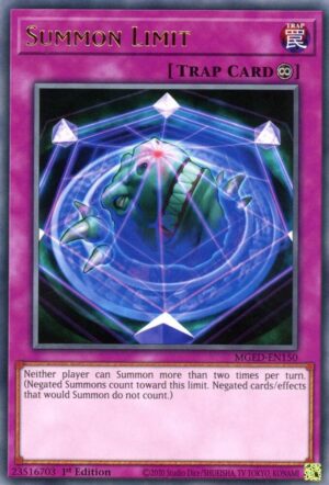 Summon Limit - Maximum Gold: El Dorado MGED-EN150 - Gold Rare