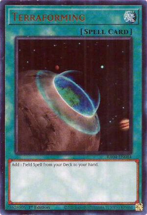 Terraforming (UR) - Quarter Century Stampede RA04-EN084 - Ultra Rare