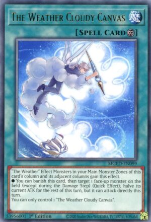 The Weather Cloudy Canvas - Maximum Gold: El Dorado MGED-EN099 - Gold Rare