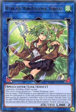 Wynn the Wind Charmer, Verdant - Maximum Gold: El Dorado MGED-EN120 - Gold Rare