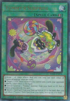 YummySurprise (Ultimate Rare) - Rarity Collection 5 RA05-EN074 - Ultimate Rare