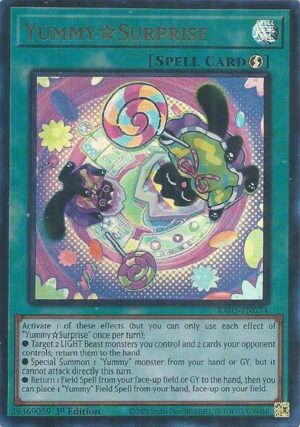 YummySurprise (Ultra Rare) - Rarity Collection 5 RA05-EN074 - Ultra Rare