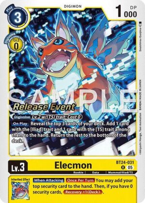 Elecmon - Time Stranger Release Event Cards (BT24-031 R)