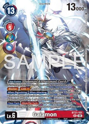 Gaiamon (2026 Dash Pack Campaign) (Alternate Art - Japanese) - World Convergence (BT21-)
