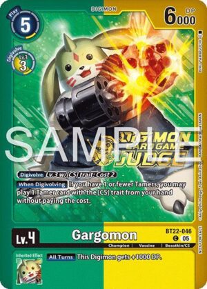 Gargomon (Judge Pack 2025 Wave 2) - Cyber Eden (BT22-046 C)