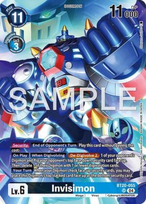 Invisimon (Digimon Liberator Debuggers Set) - Release Special Booster 2.5 (BT20-055 SR)