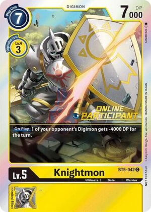 Knightmon - BT5-042 (2021 Championship Online Regional) [Online Participant] - Battle of Omni (BT5-042 C)