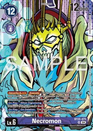 Necromon (Digimon Liberator Debuggers Set) - Release Special Booster 2.5 (BT20-079 SR)
