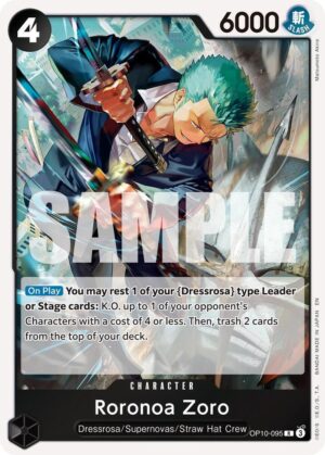 Roronoa Zoro - OP10-095 (Reprint) - Premium Booster -The Best- Vol. 2 (OP10-095 R)