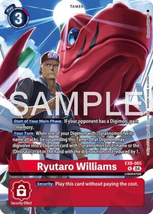 Ryutaro Williams (Digimon Liberator Debuggers Set) - Chain of Liberation (EX8-065 R)