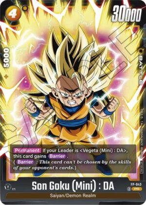 Son Goku (Mini) : DA - FP-043 - Fusion World Promotion Cards and Packs (FP-043 PR)