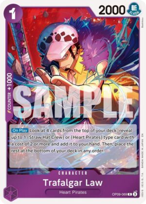 Trafalgar Law - OP09-069 (Reprint) - Premium Booster -The Best- Vol. 2 (OP09-069 R)