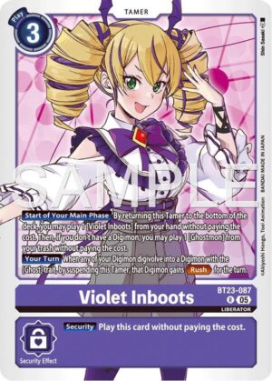 Violet Inboots - Hackers' Slumber (BT23-087 R)