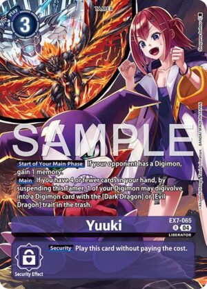 Yuuki (Digimon Liberator Debuggers Set) - Digimon LIBERATOR (EX7-065 R)