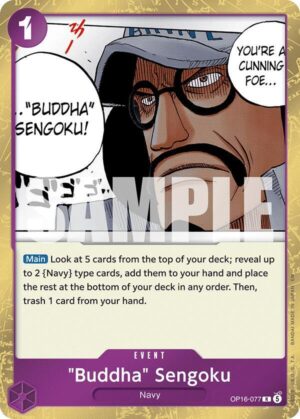 "Buddha" Sengoku - The Time of Battle (OP16-077 R)